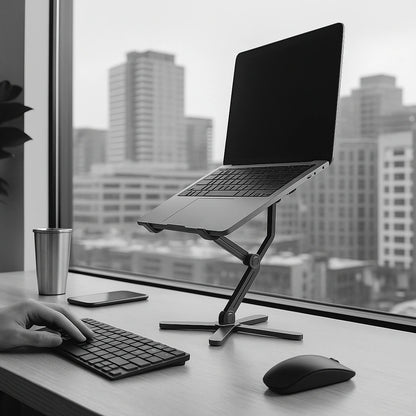 Model-X: Aluminiowy stojak do laptopa klasy premium