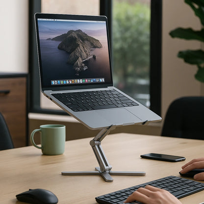 Model-X: Aluminiowy stojak do laptopa klasy premium