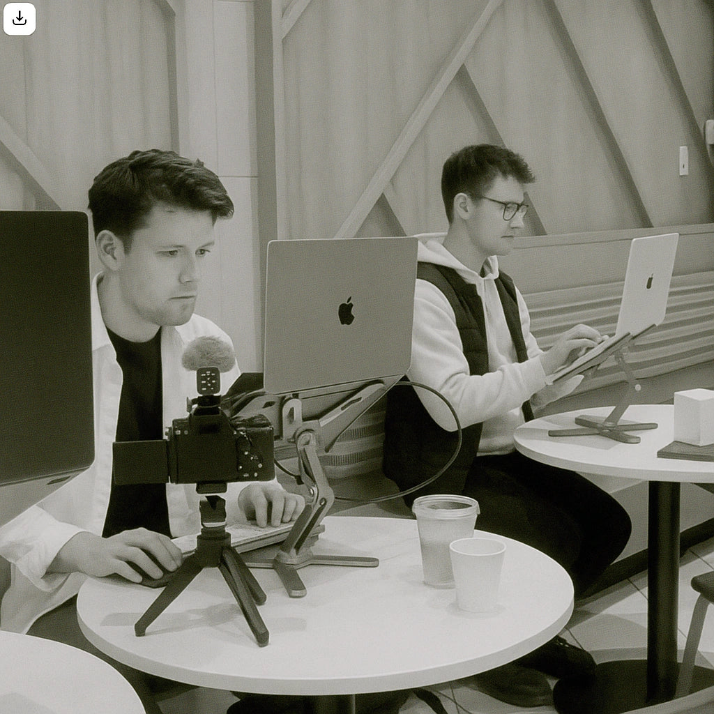 Model-X: Aluminiowy stojak do laptopa klasy premium